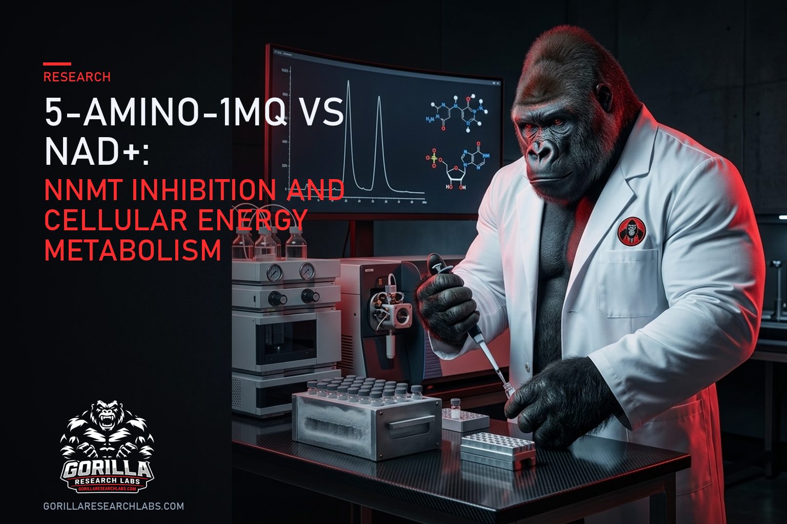5-Amino-1MQ vs NAD+: NNMT Inhibition and Cellular Energy Metabolism — research illustration