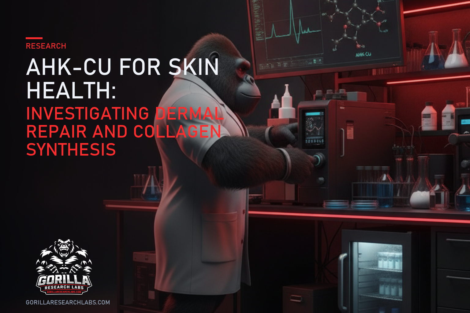 AHK-Cu for Skin Health: Investigating Dermal Repair and Collagen Synthesis — research illustration