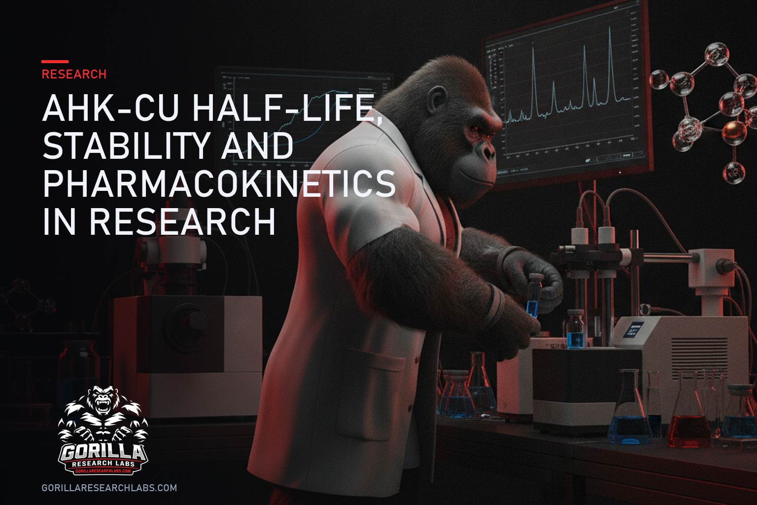 AHK-Cu Half-Life, Stability and Pharmacokinetics in Research — research illustration