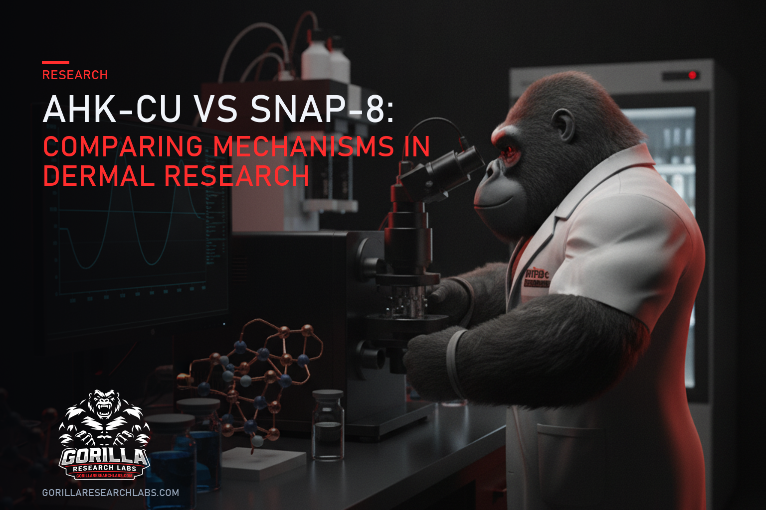 AHK-Cu vs SNAP-8: Comparing Mechanisms in Dermal Research — research illustration