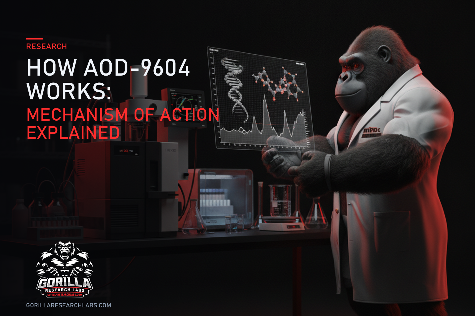 How AOD-9604 Works: Mechanism of Action Explained — research illustration