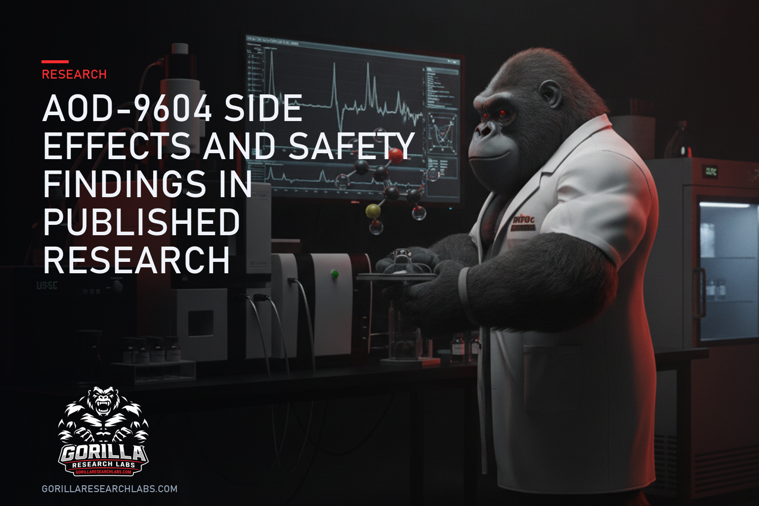 AOD-9604 Side Effects and Safety Findings in Published Research — research illustration