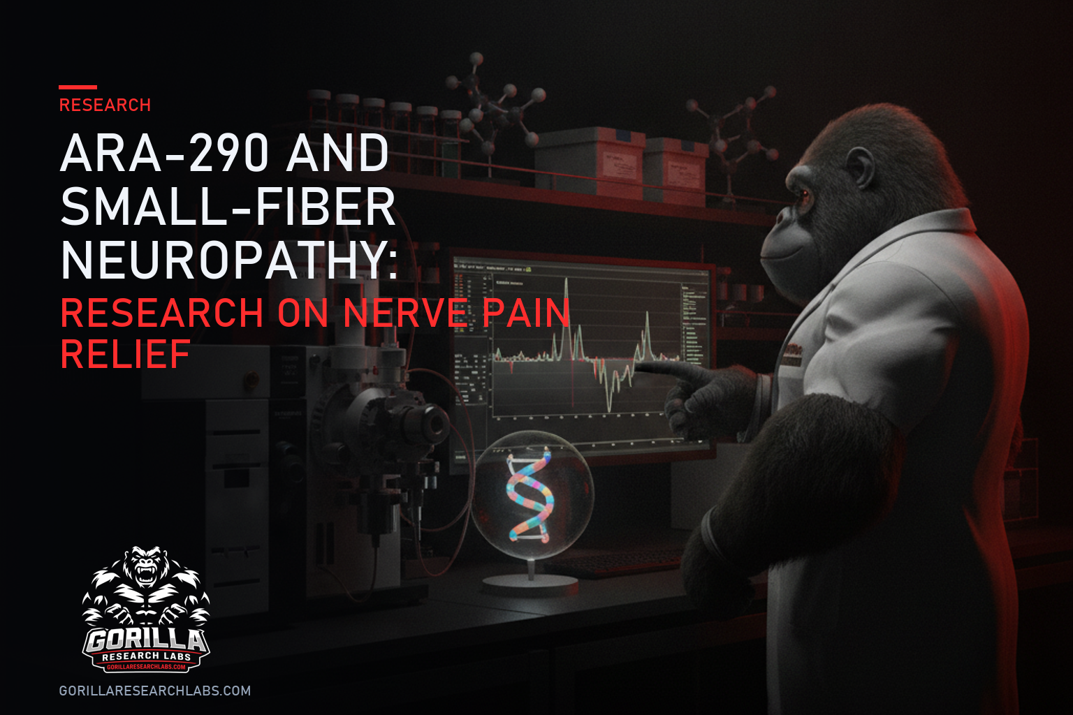 ARA-290 and Small-Fiber Neuropathy: Research on Nerve Pain Relief — research illustration