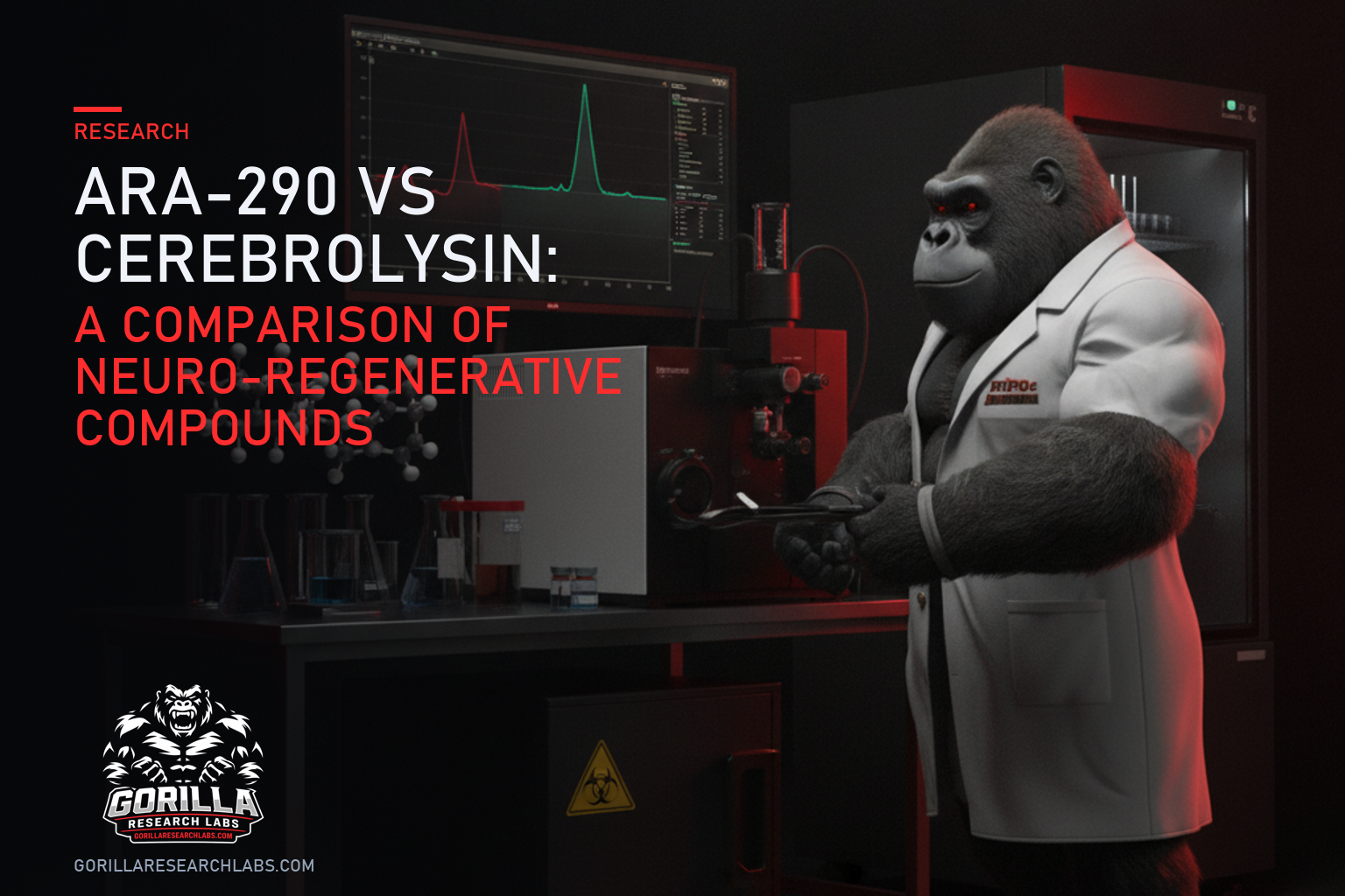 ARA-290 vs Cerebrolysin: A Comparison of Neuro-Regenerative Compounds — research illustration