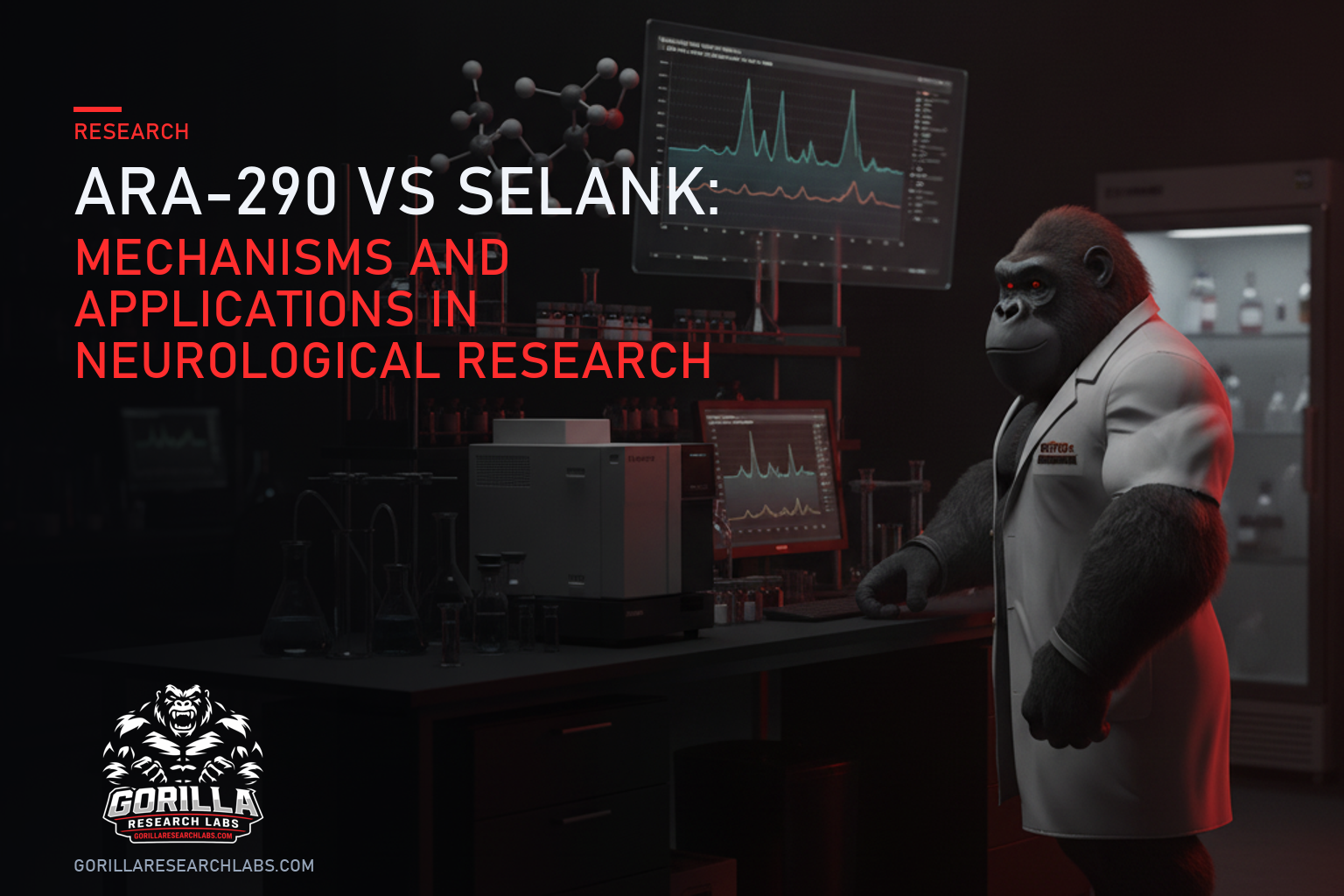 ARA-290 vs Selank: Mechanisms and Applications in Neurological Research — research illustration