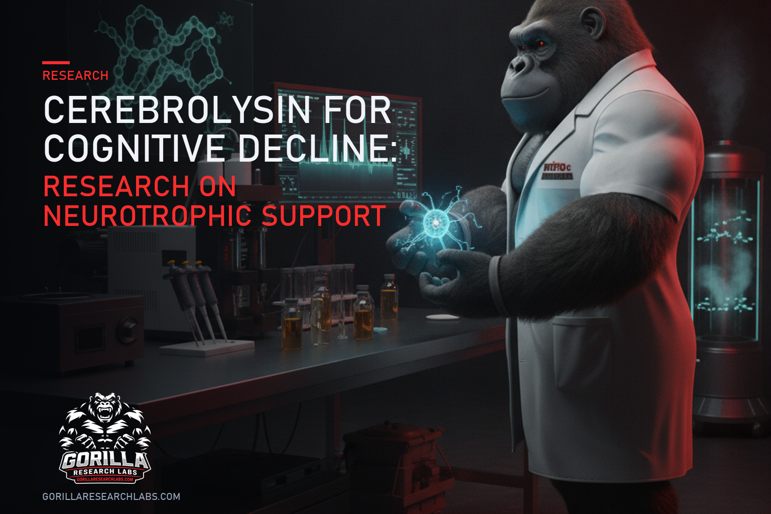 Cerebrolysin for Cognitive Decline: Research on Neurotrophic Support — research illustration