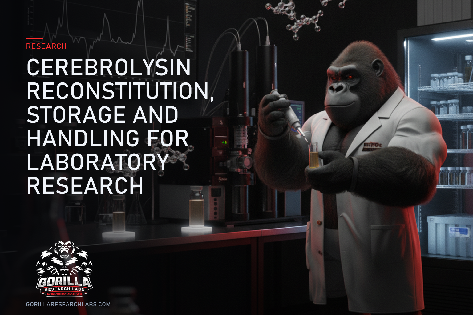 Cerebrolysin Reconstitution, Storage and Handling for Laboratory Research — research illustration