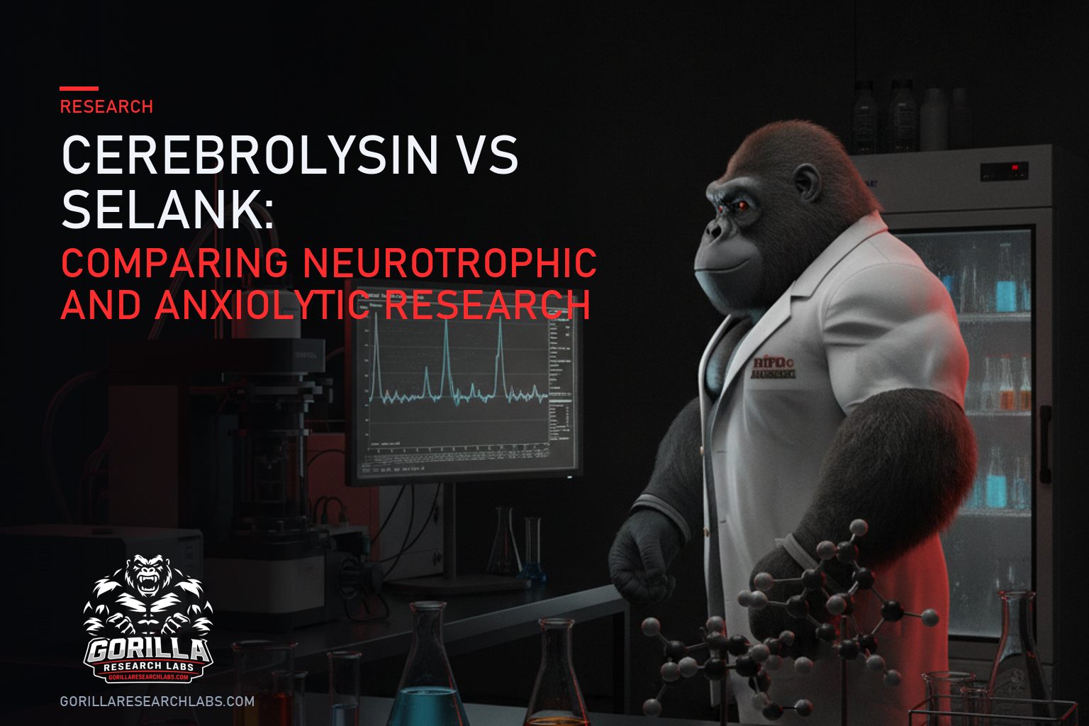 Cerebrolysin vs Selank: Comparing Neurotrophic and Anxiolytic Research — research illustration