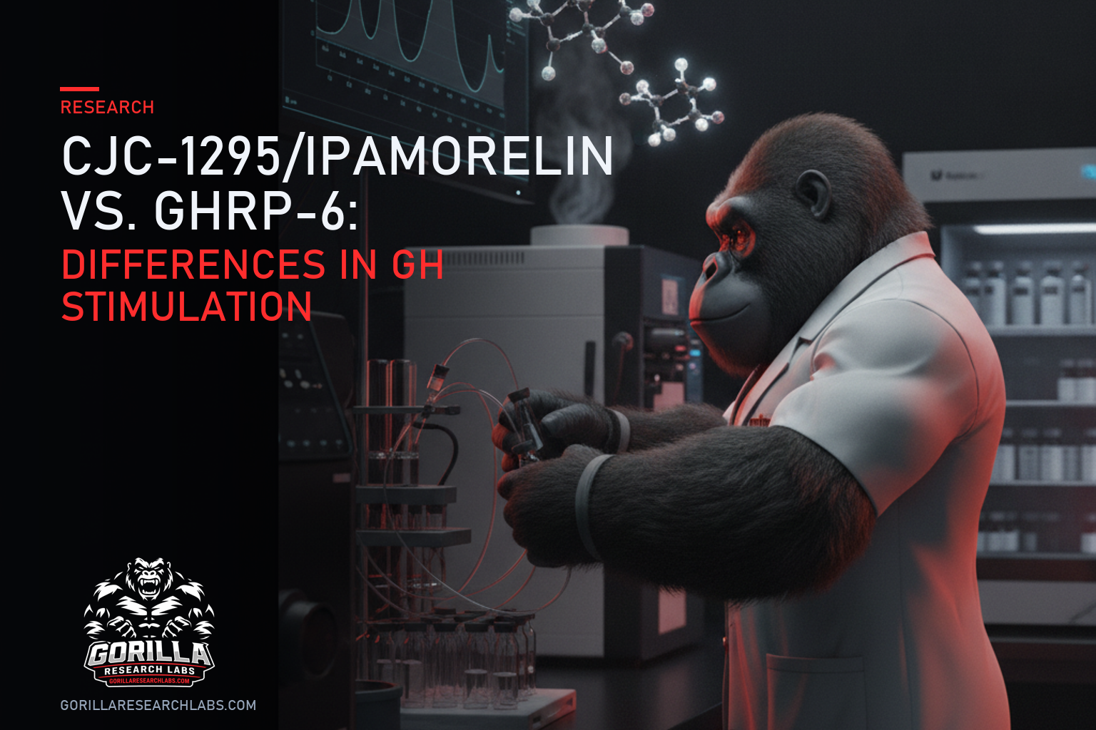 CJC-1295/Ipamorelin vs. GHRP-6: Differences in GH Stimulation — research illustration