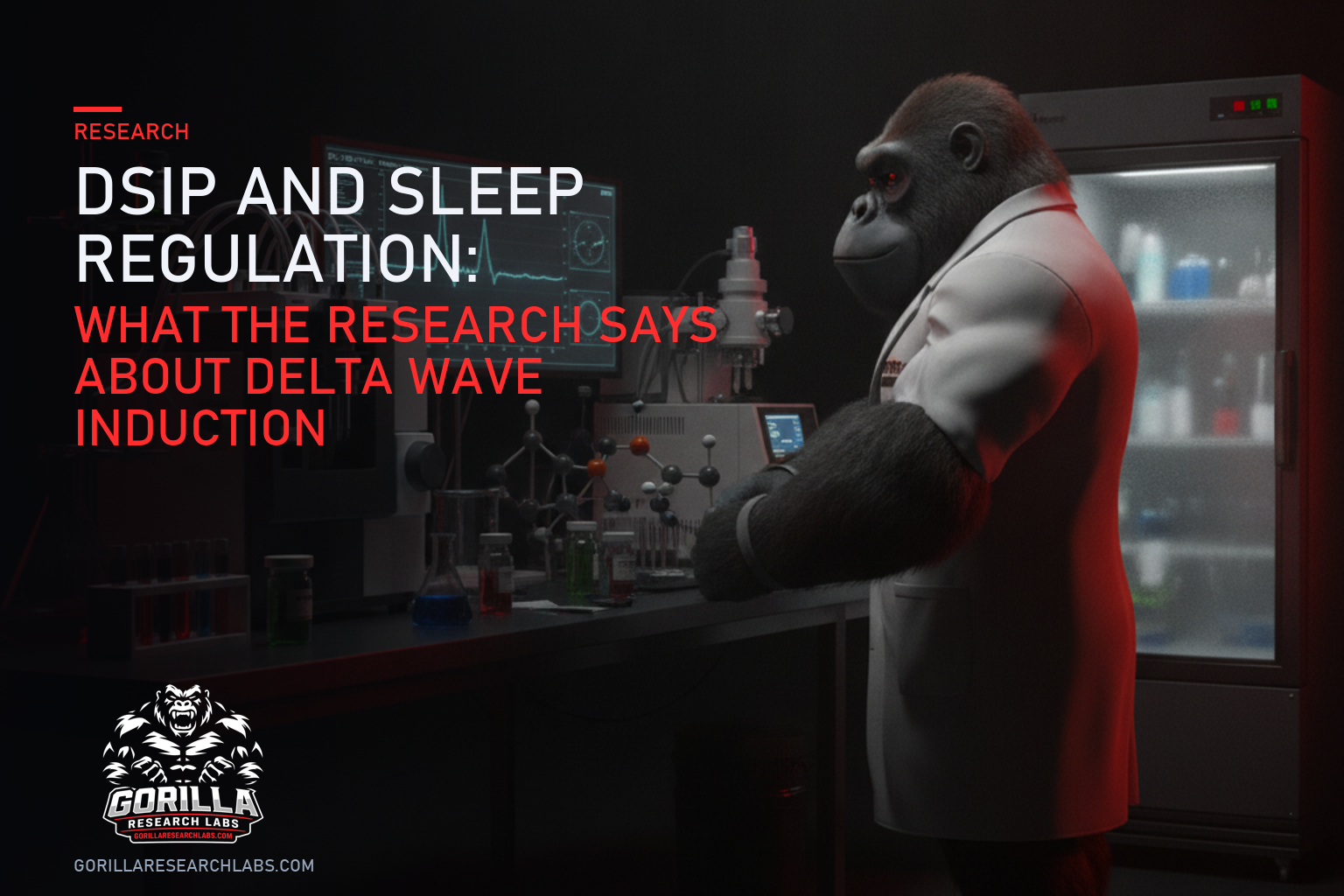 DSIP and Sleep Regulation: What the Research Says About Delta Wave Induction — research illustration