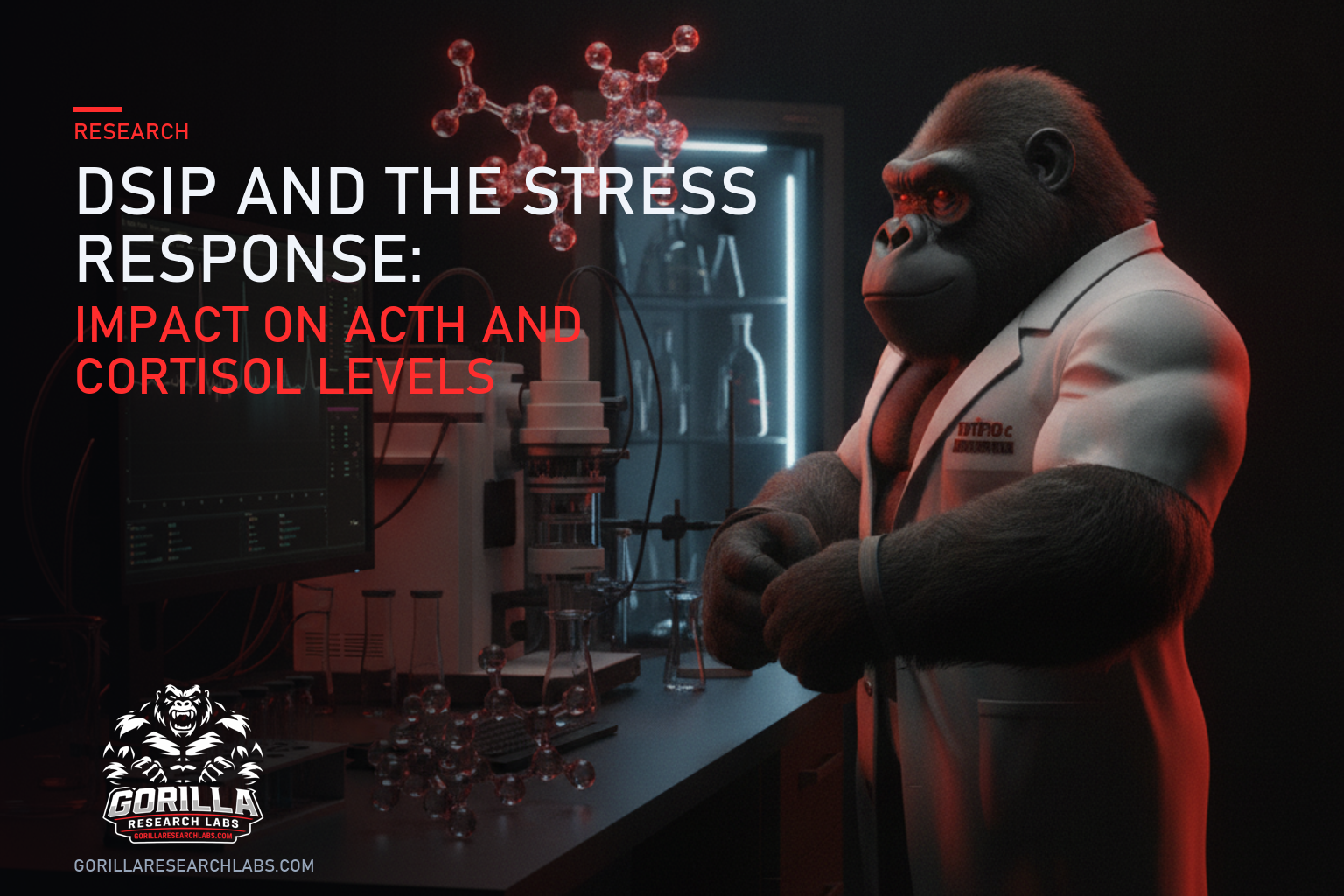 DSIP and the Stress Response: Impact on ACTH and Cortisol Levels — research illustration