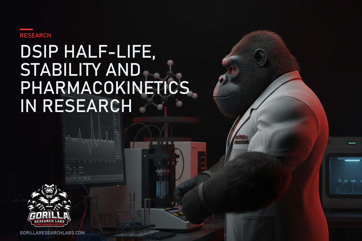 DSIP Half-Life, Stability and Pharmacokinetics in Research — research illustration