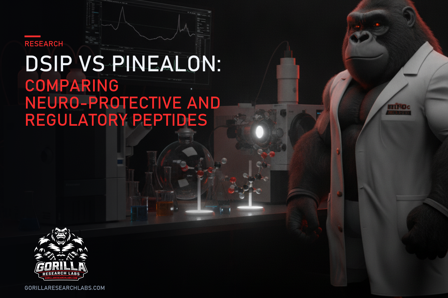 DSIP vs Pinealon: Comparing Neuro-Protective and Regulatory Peptides — research illustration