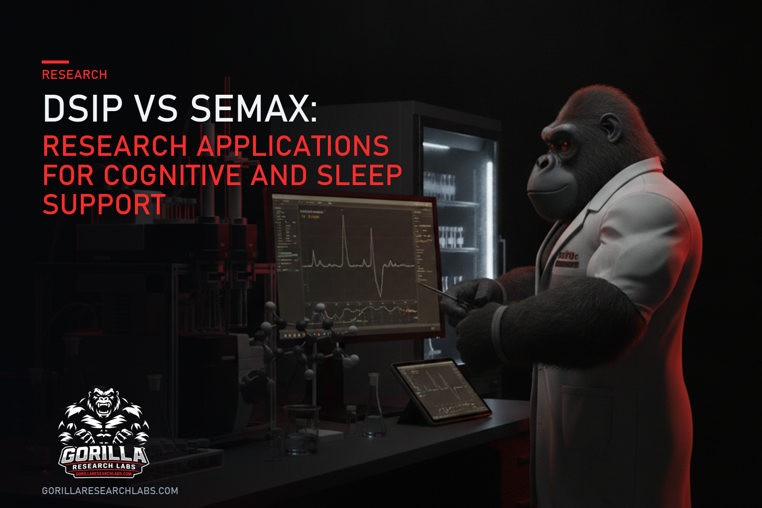 DSIP vs Semax: Research Applications for Cognitive and Sleep Support — research illustration