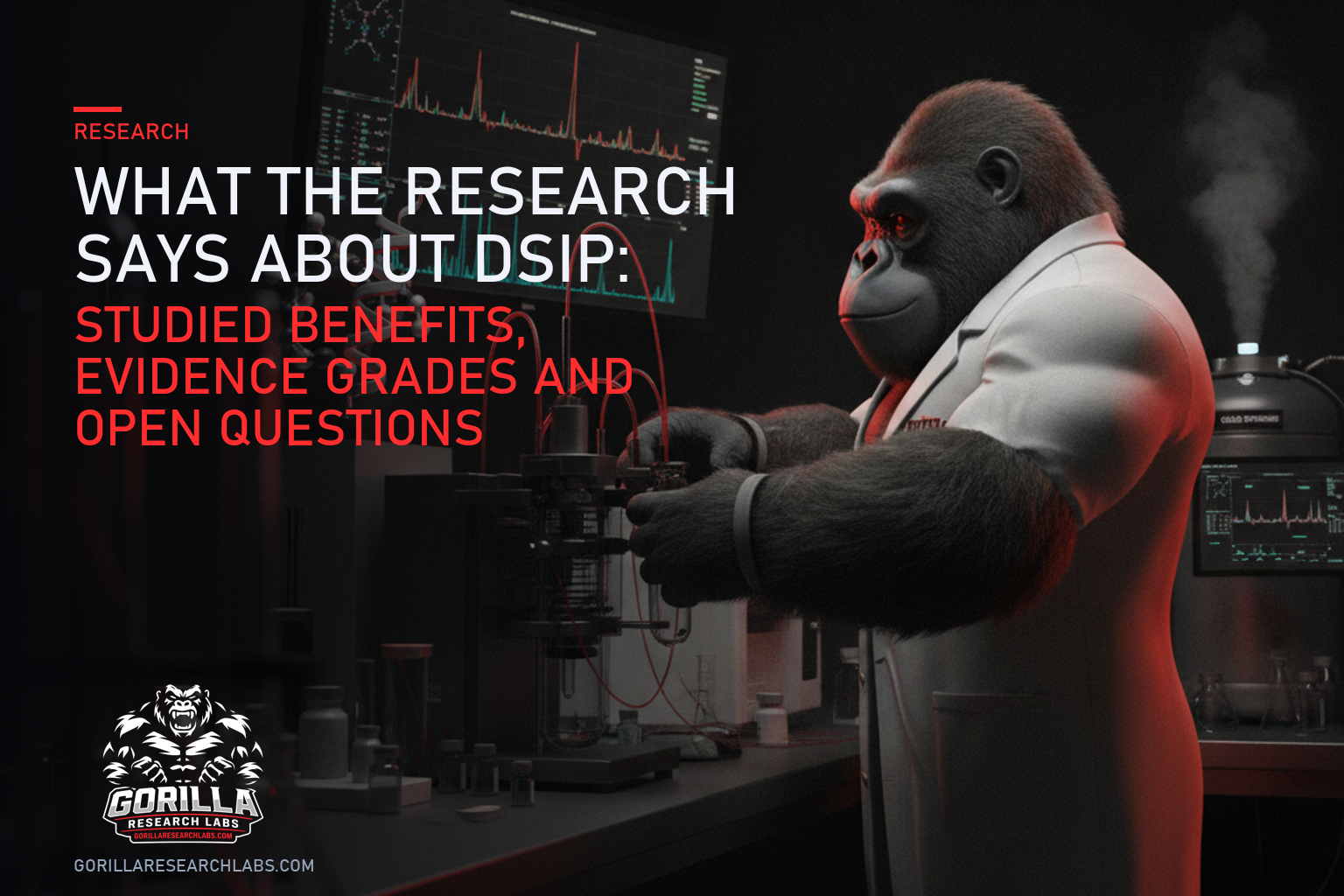 What the Research Says About DSIP: Studied Benefits, Evidence Grades and Open Questions — research illustration