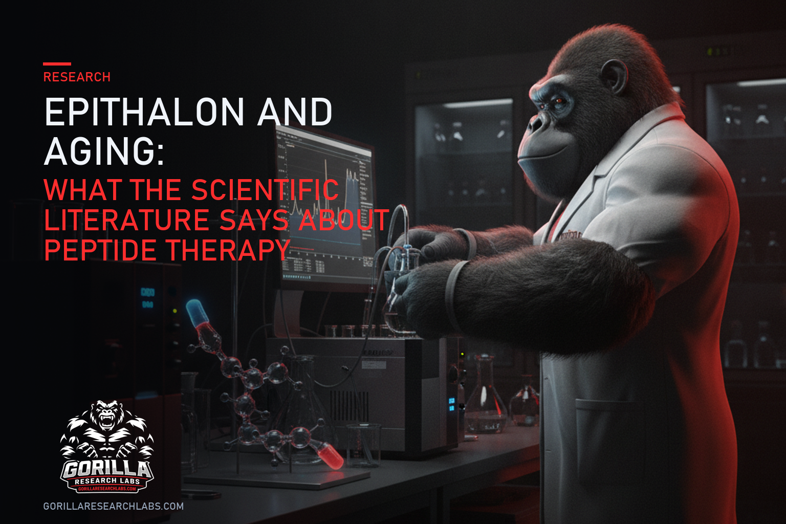 Epithalon and Aging: What the Scientific Literature Says About Peptide Therapy — research illustration
