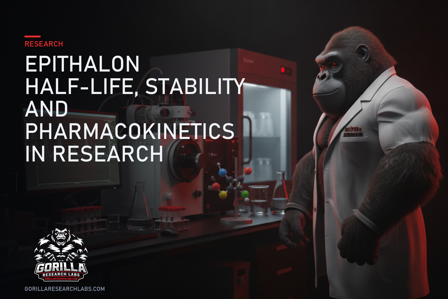 Epithalon Half-Life, Stability and Pharmacokinetics in Research — research illustration