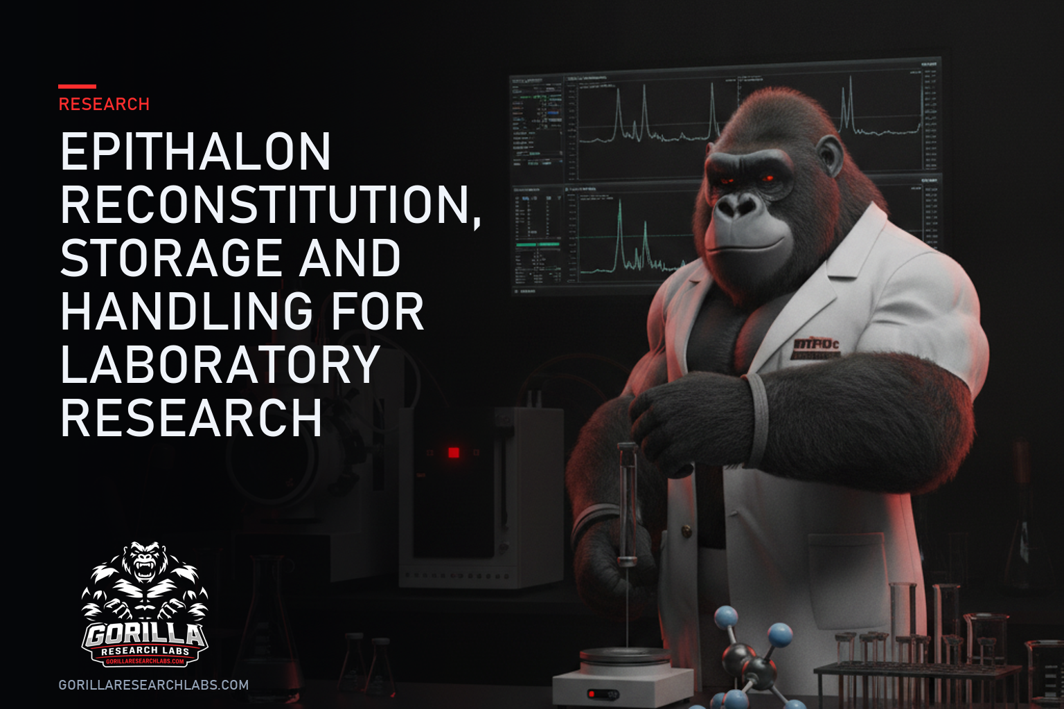 Epithalon Reconstitution, Storage and Handling for Laboratory Research — research illustration