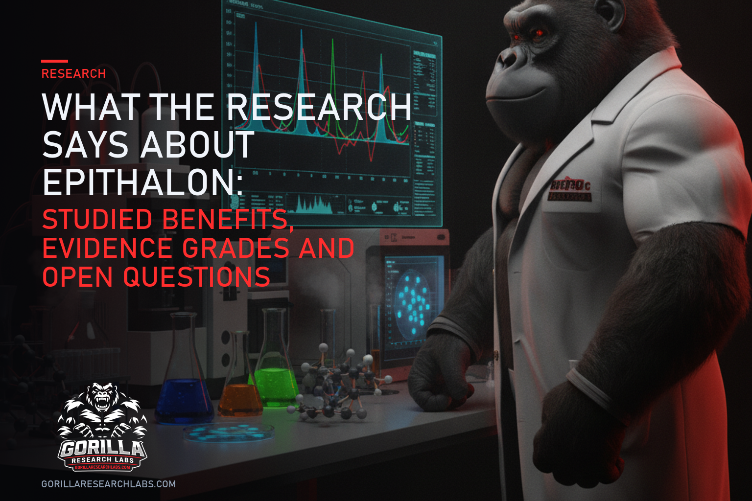 What the Research Says About Epithalon: Studied Benefits, Evidence Grades and Open Questions — research illustration