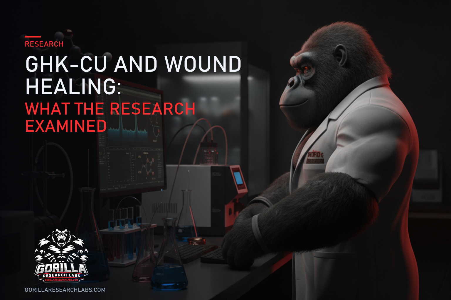 GHK-Cu and Wound Healing: What the Research Examined — research illustration