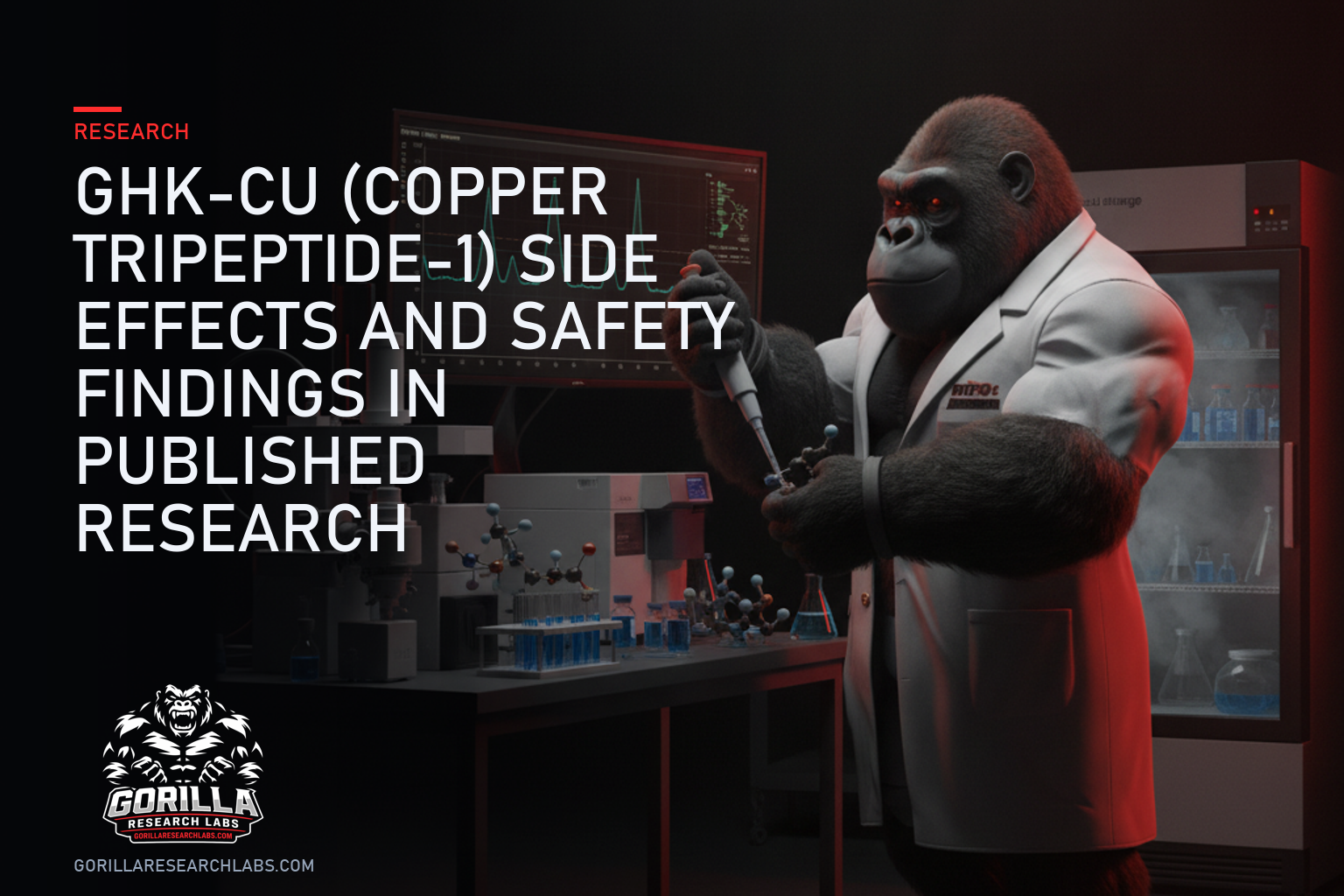 GHK-Cu (Copper Tripeptide-1) Side Effects and Safety Findings in Published Research — research illustration
