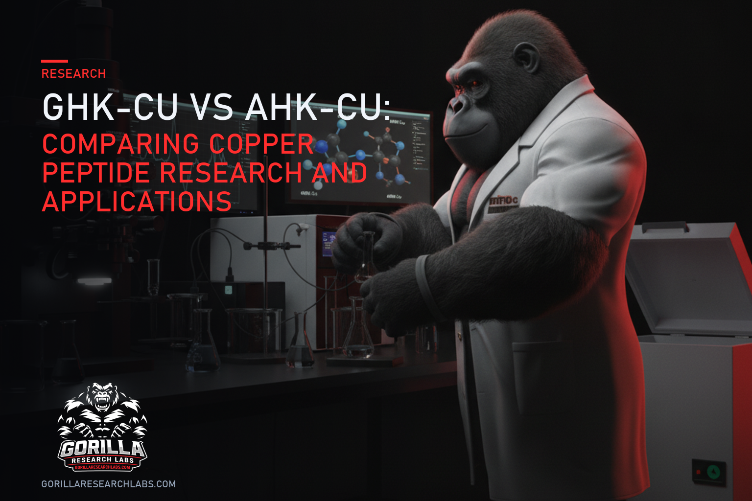 GHK-Cu vs AHK-Cu: Comparing Copper Peptide Research and Applications — research illustration