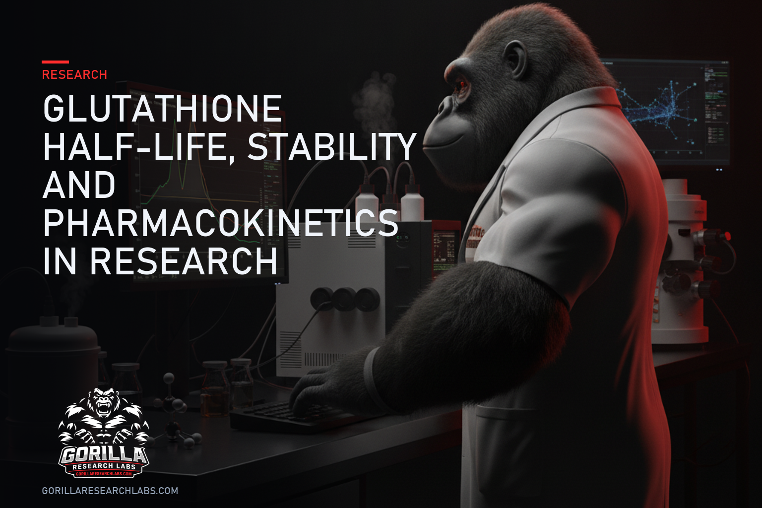 Glutathione Half-Life, Stability and Pharmacokinetics in Research — research illustration