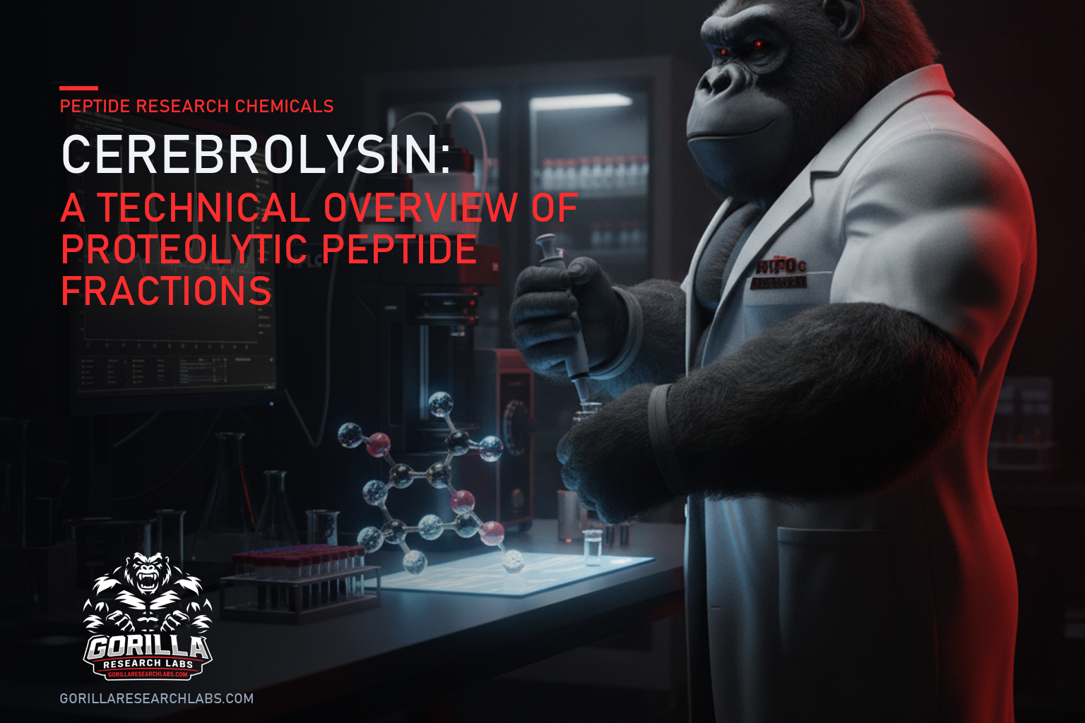Cerebrolysin: A Technical Overview of Proteolytic Peptide Fractions — research illustration