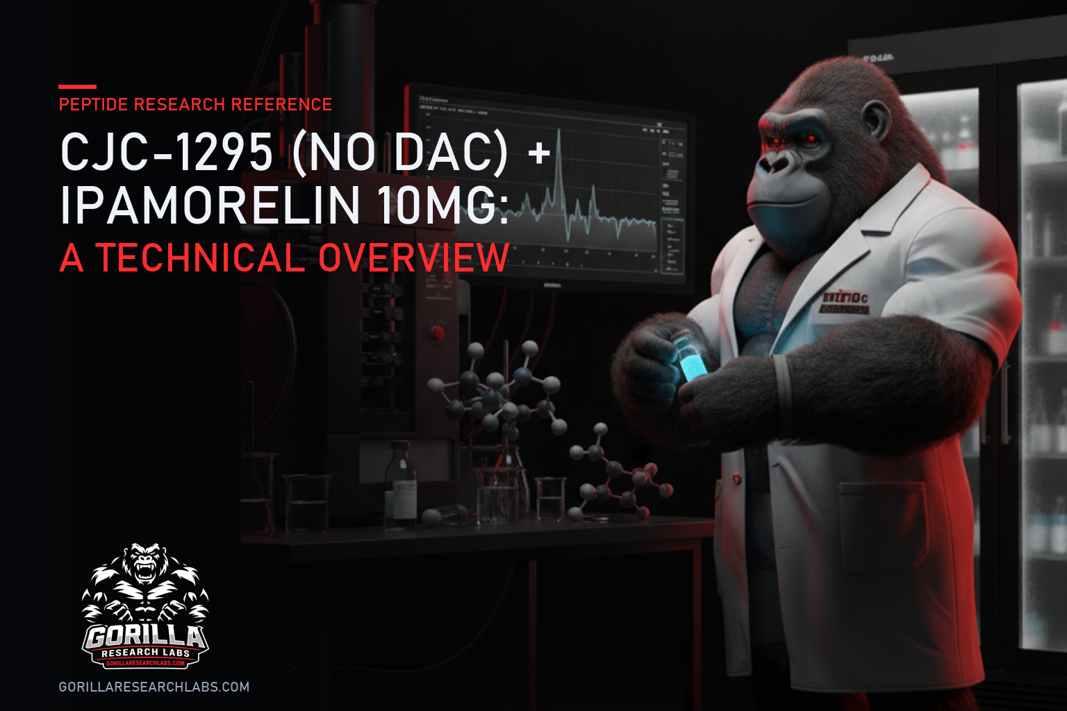 CJC-1295 (No DAC) + Ipamorelin 10mg: A Technical Overview — research illustration