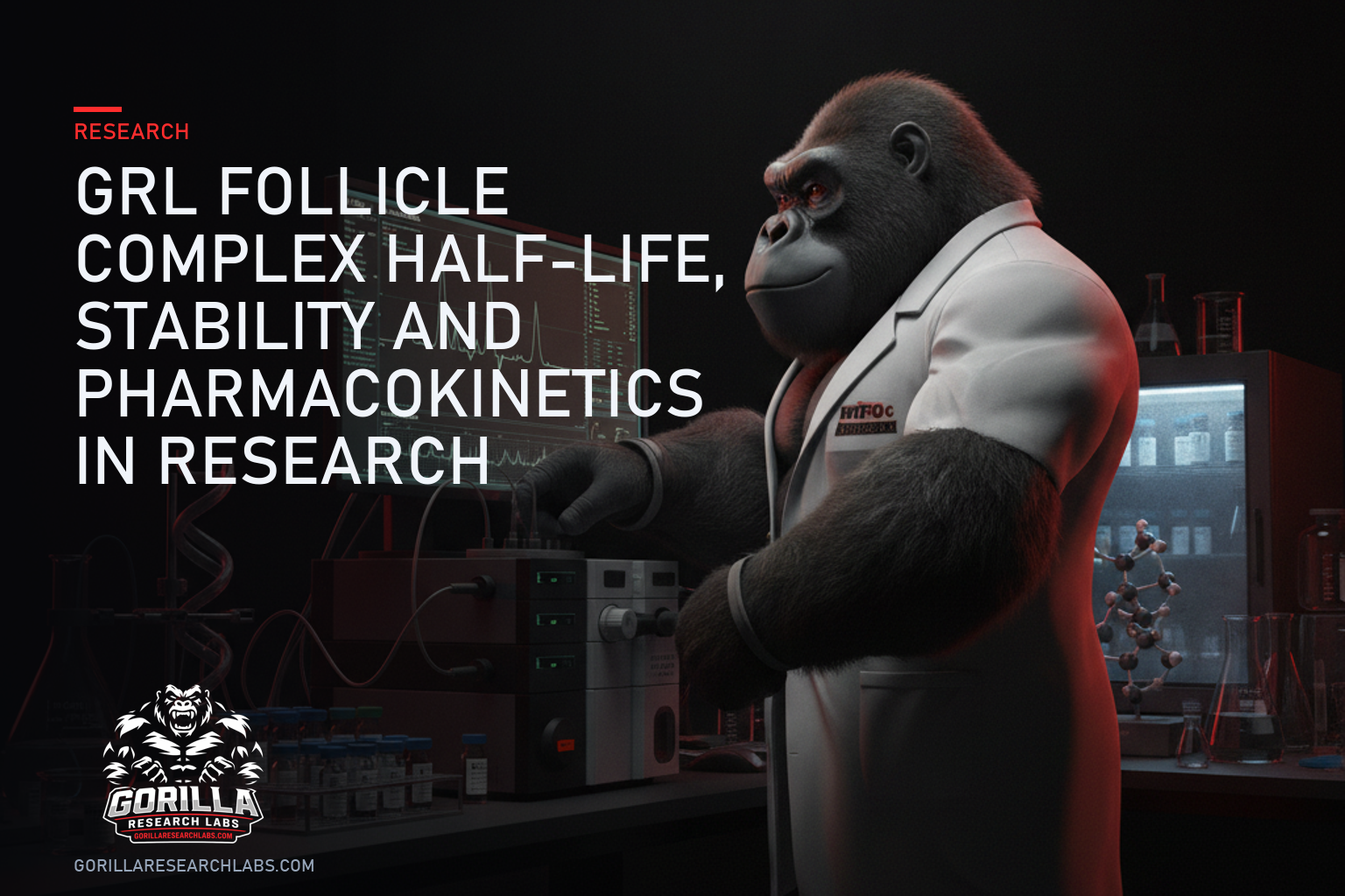 GRL Follicle Complex Half-Life, Stability and Pharmacokinetics in Research — research illustration