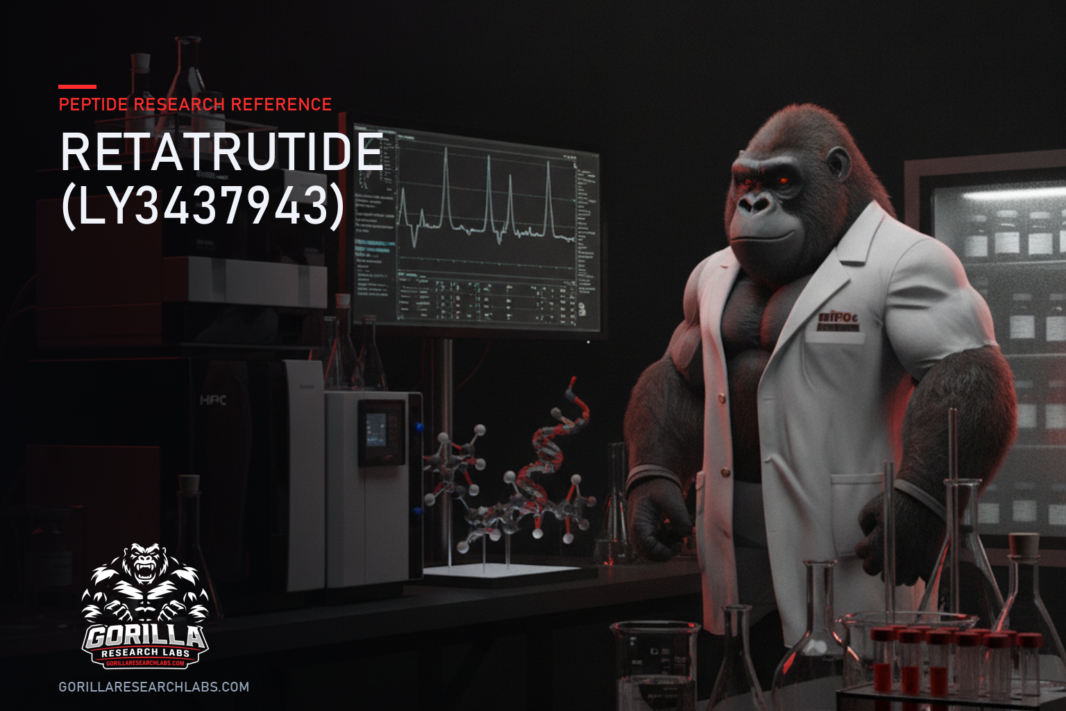 Retatrutide (LY3437943) — research illustration
