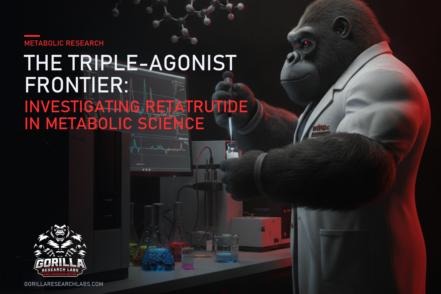 Retatrutide Research: Triple-Receptor Pharmacology and What Phase 2 Data Can Tell Us — research illustration
