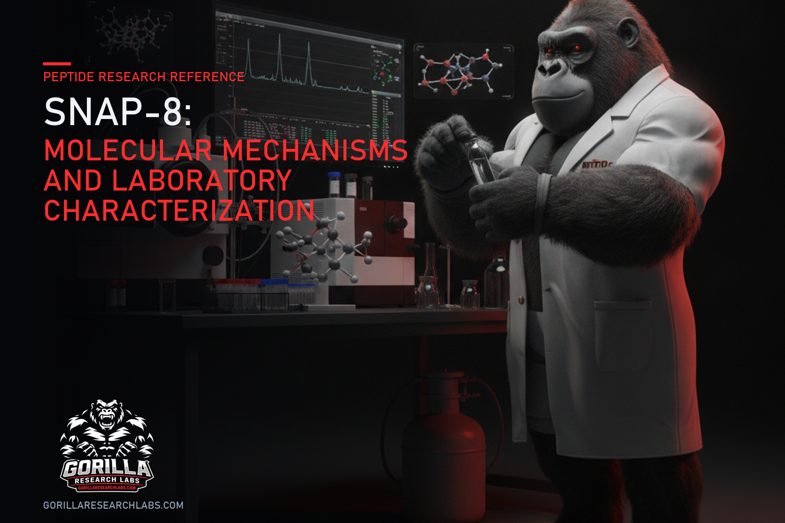 SNAP-8: Molecular Mechanisms and Laboratory Characterization — research illustration