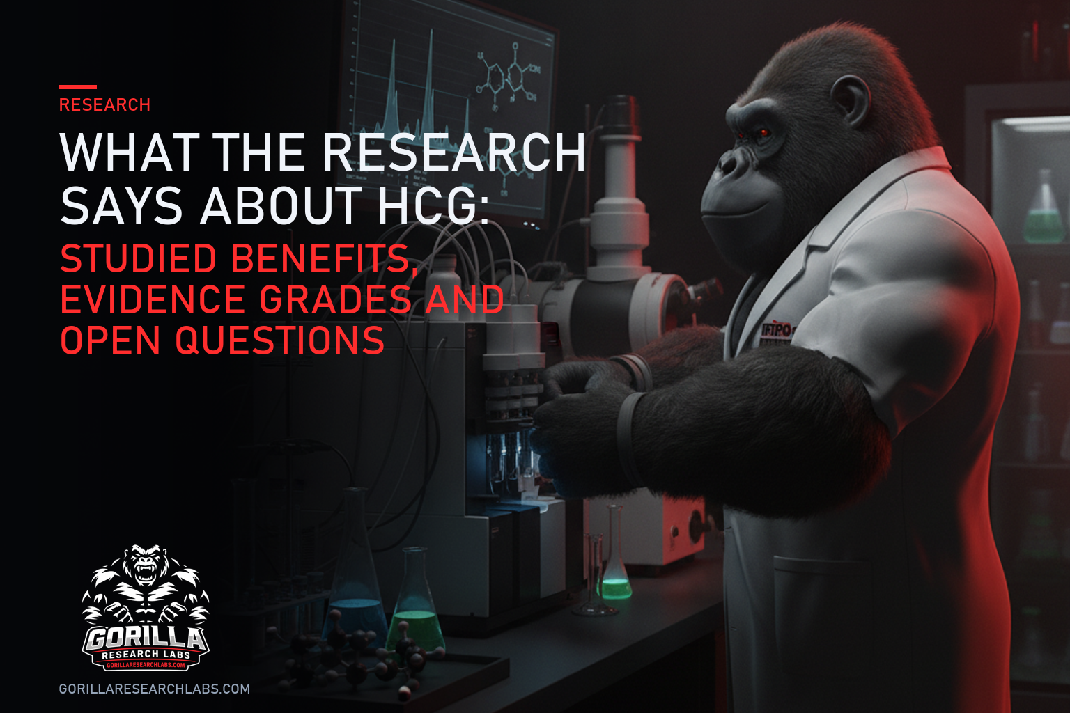 What the Research Says About HCG: Studied Benefits, Evidence Grades and Open Questions — research illustration