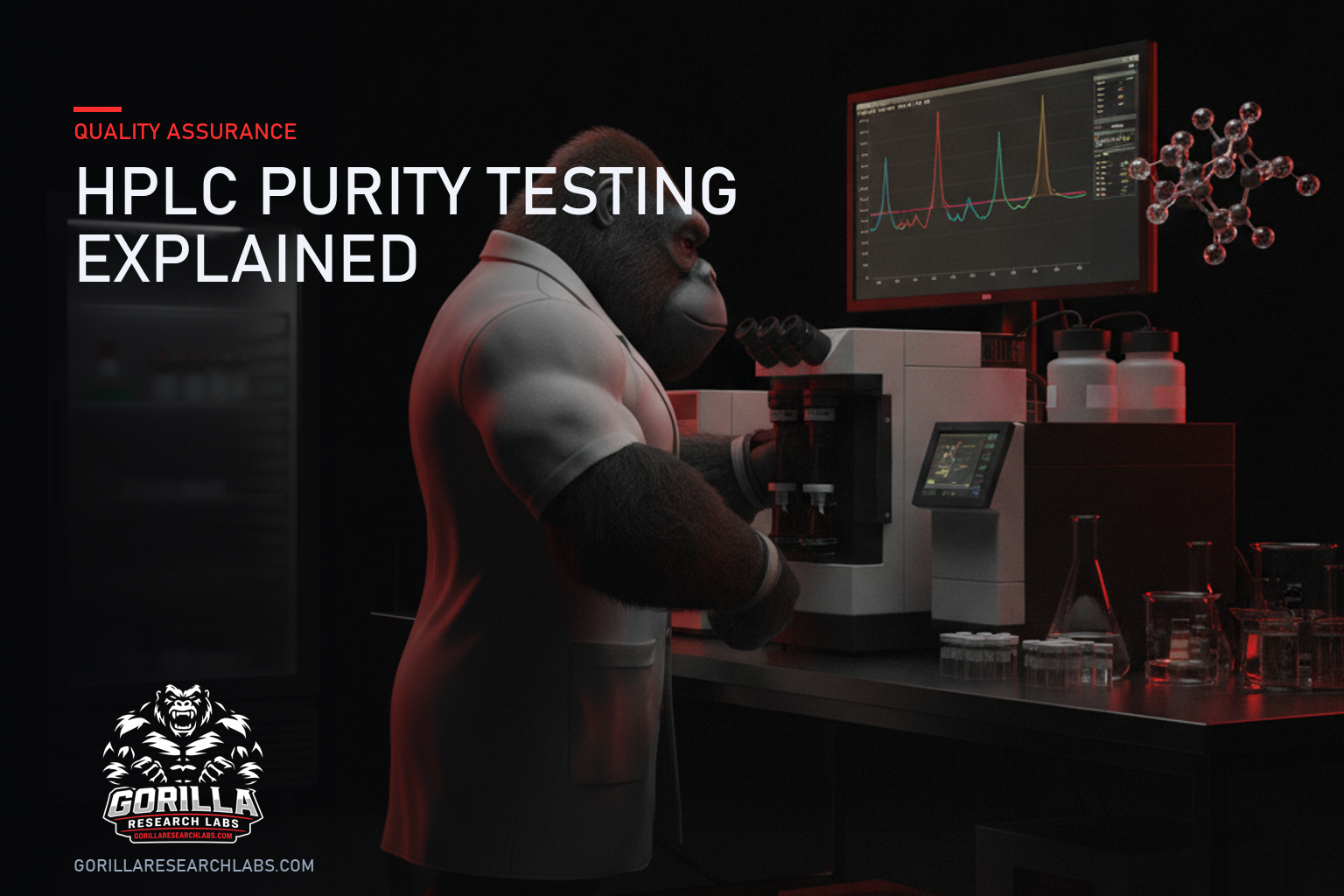 HPLC Purity Testing Explained — research illustration