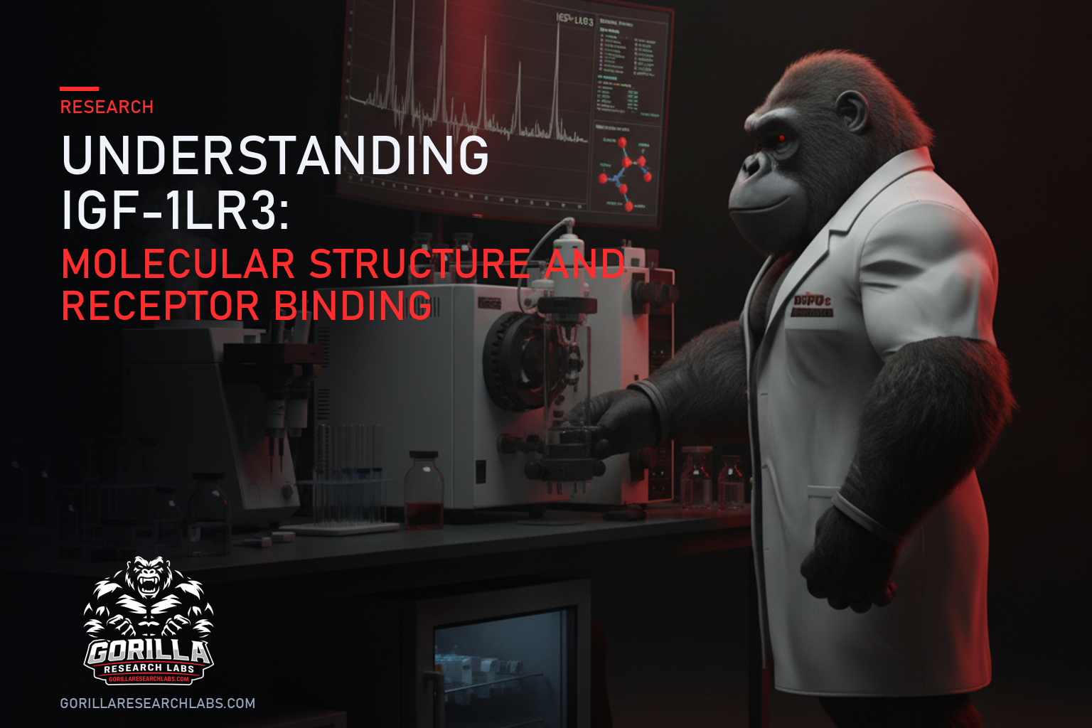 Understanding IGF-1LR3: Molecular Structure and Receptor Binding — research illustration