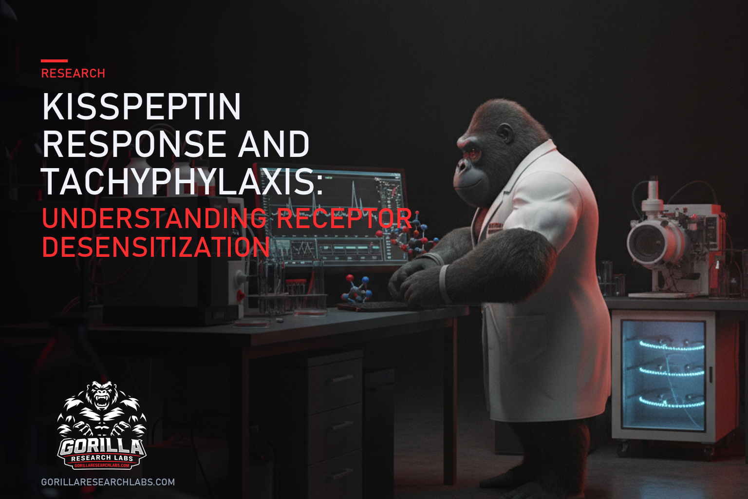 Kisspeptin Response and Tachyphylaxis: Understanding Receptor Desensitization — research illustration