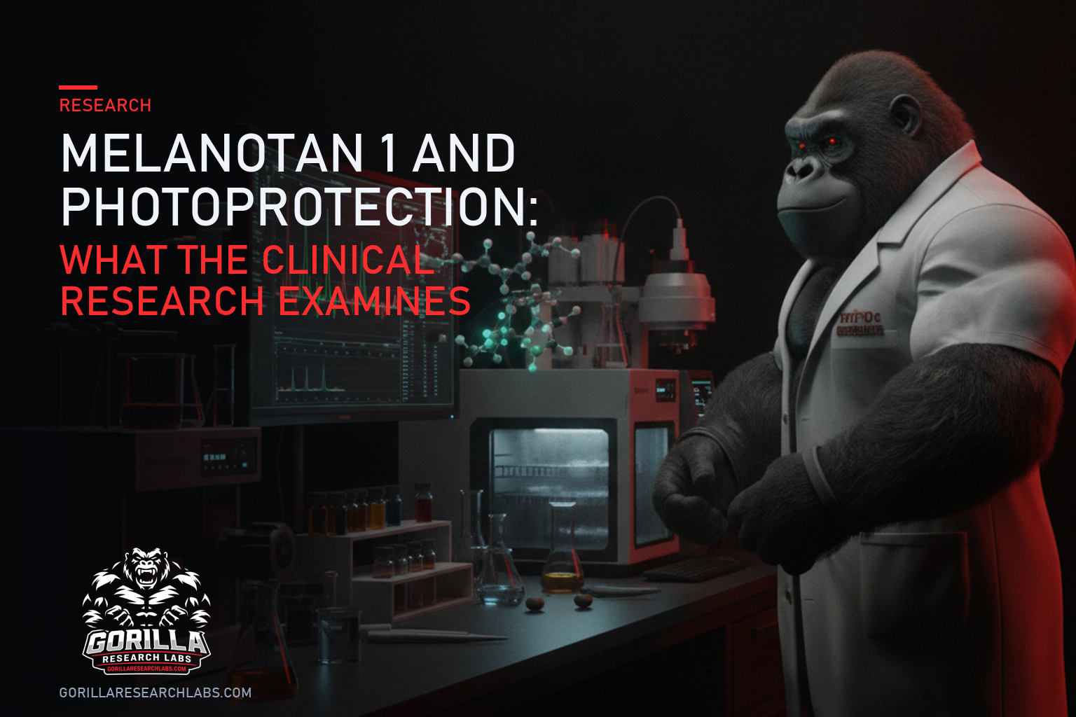 Melanotan 1 and Photoprotection: What the Clinical Research Examines — research illustration