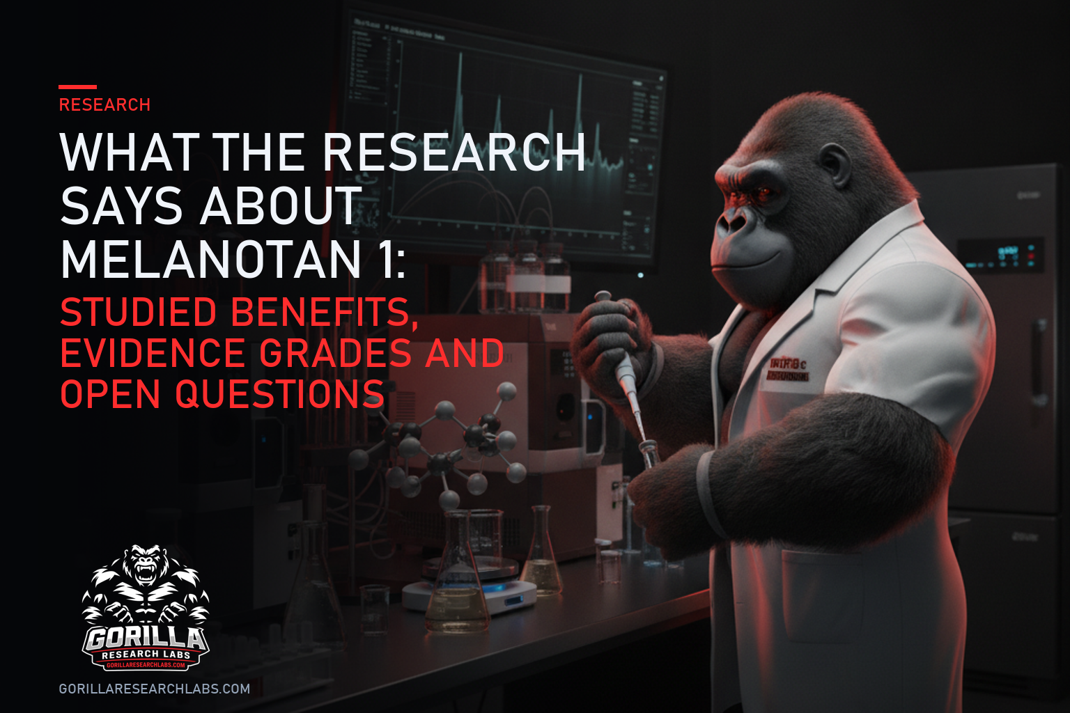 What the Research Says About Melanotan 1: Studied Benefits, Evidence Grades and Open Questions — research illustration