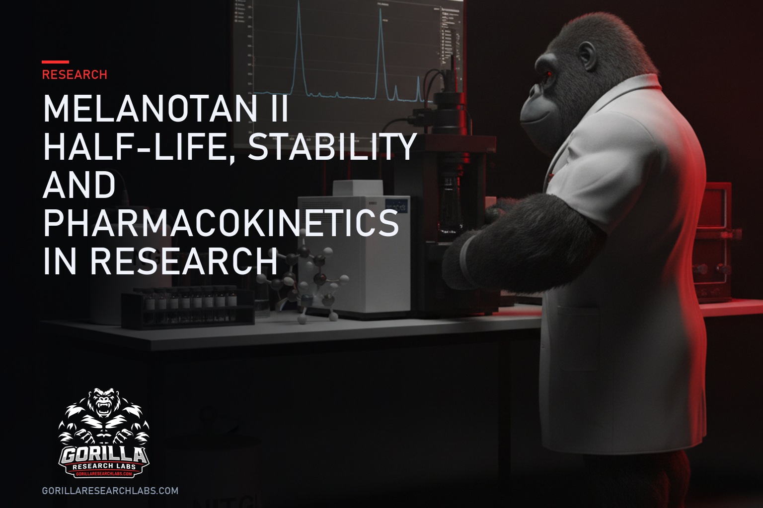 Melanotan II Half-Life, Stability and Pharmacokinetics in Research — research illustration