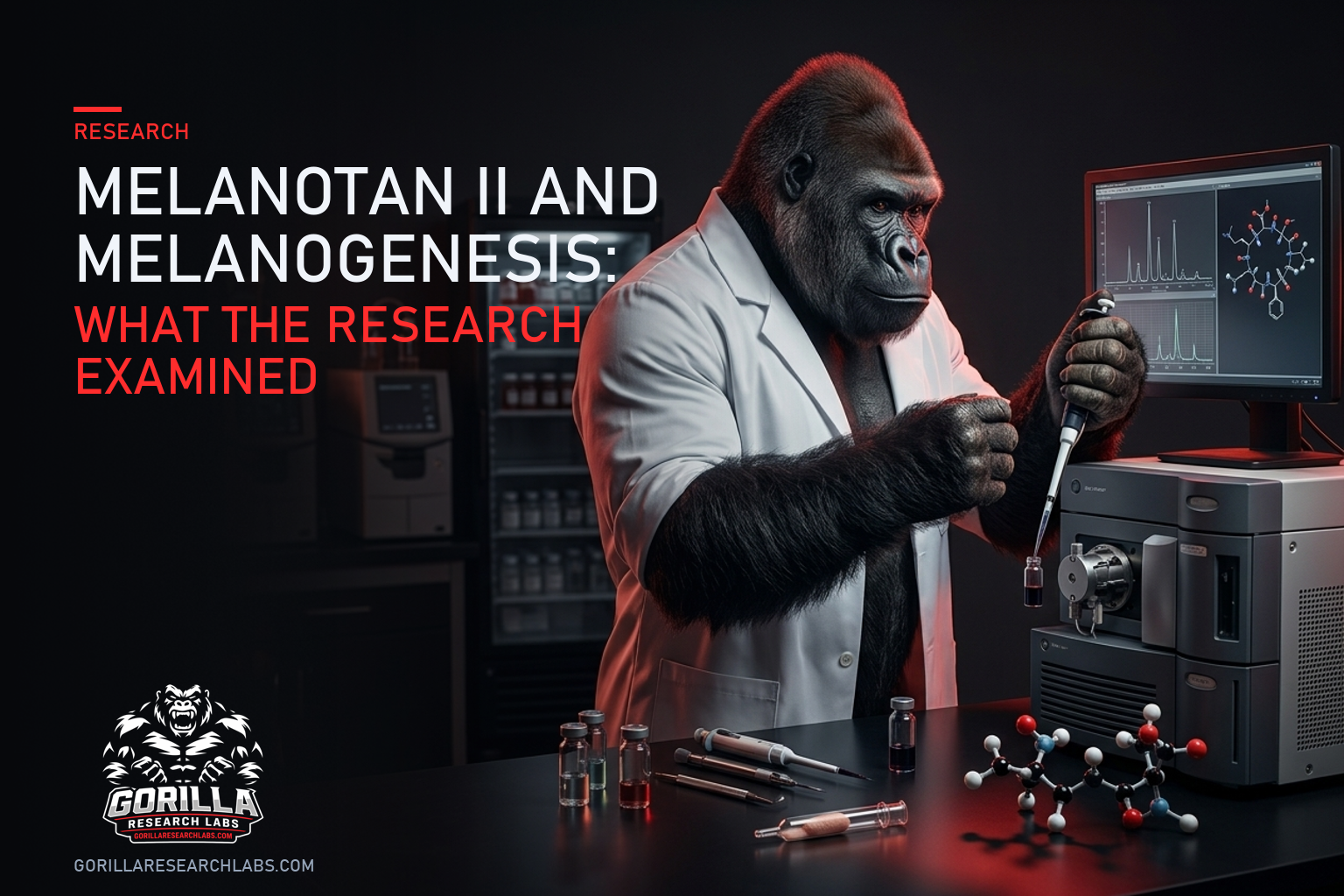 Melanotan II and Melanogenesis: What the Research Examined — research illustration