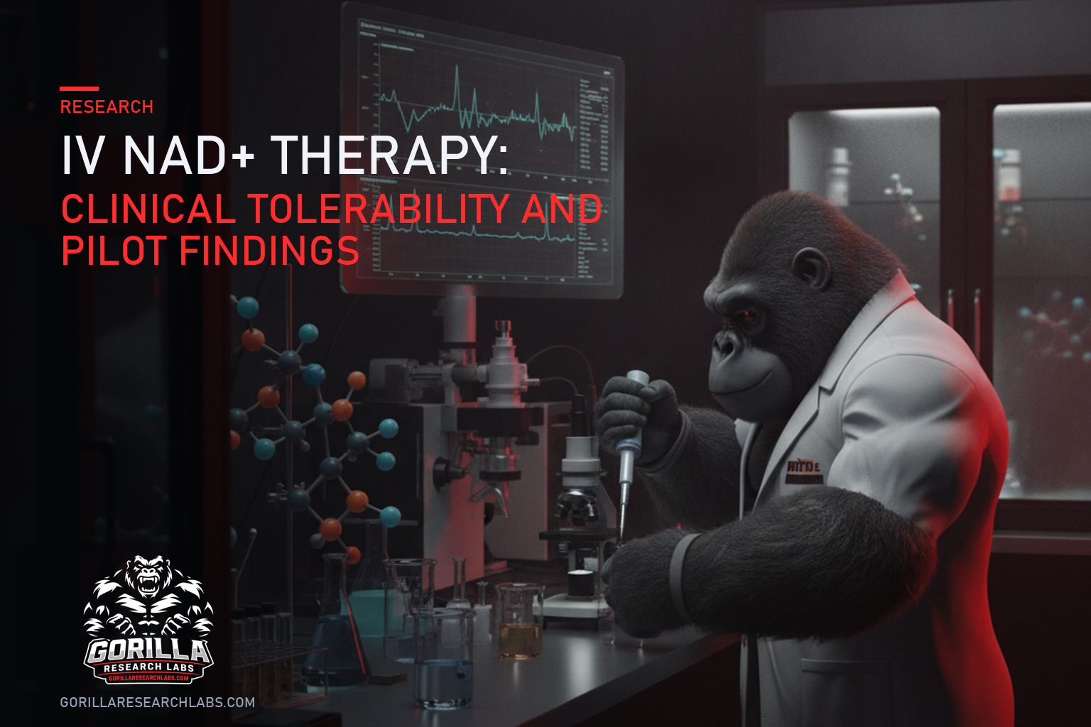IV NAD+ Therapy: Clinical Tolerability and Pilot Findings — research illustration