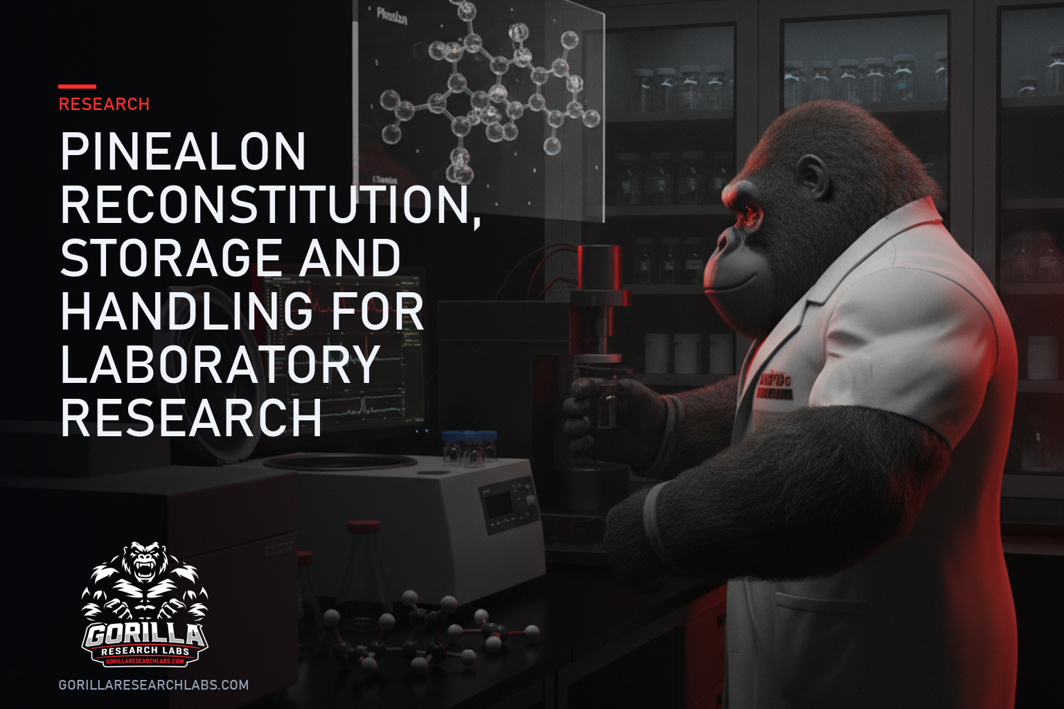 Pinealon Reconstitution, Storage and Handling for Laboratory Research — research illustration