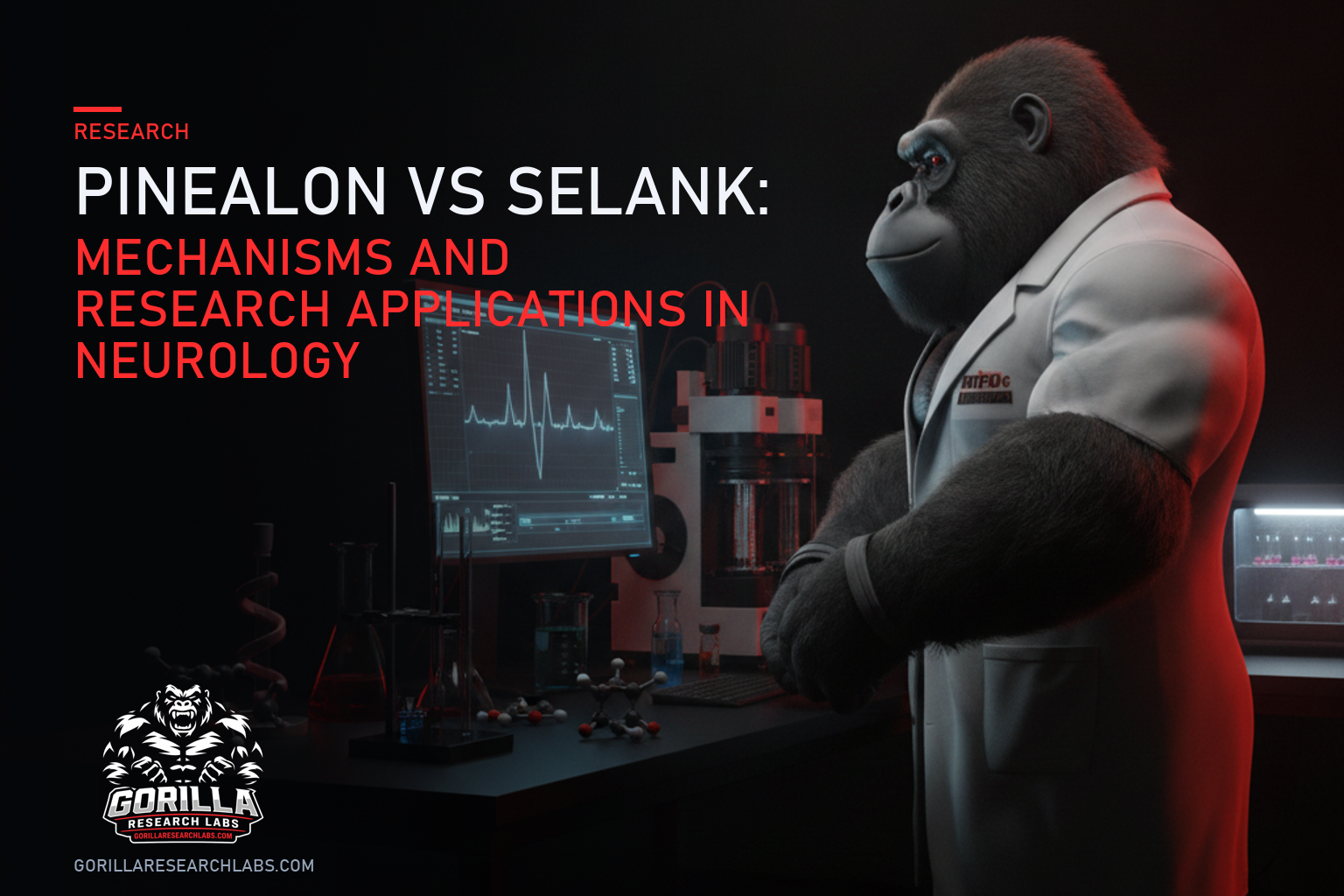 Pinealon vs Selank: Mechanisms and Research Applications in Neurology — research illustration