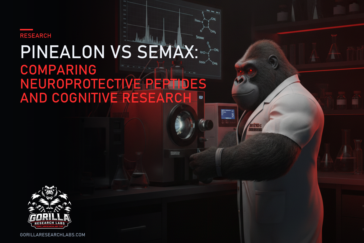 Pinealon vs Semax: Comparing Neuroprotective Peptides and Cognitive Research — research illustration