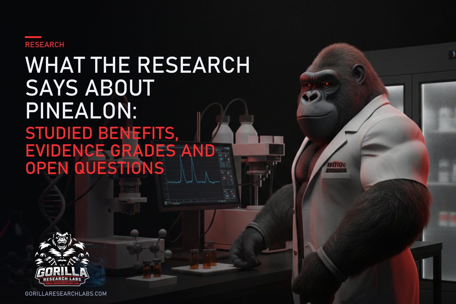 What the Research Says About Pinealon: Studied Benefits, Evidence Grades and Open Questions — research illustration