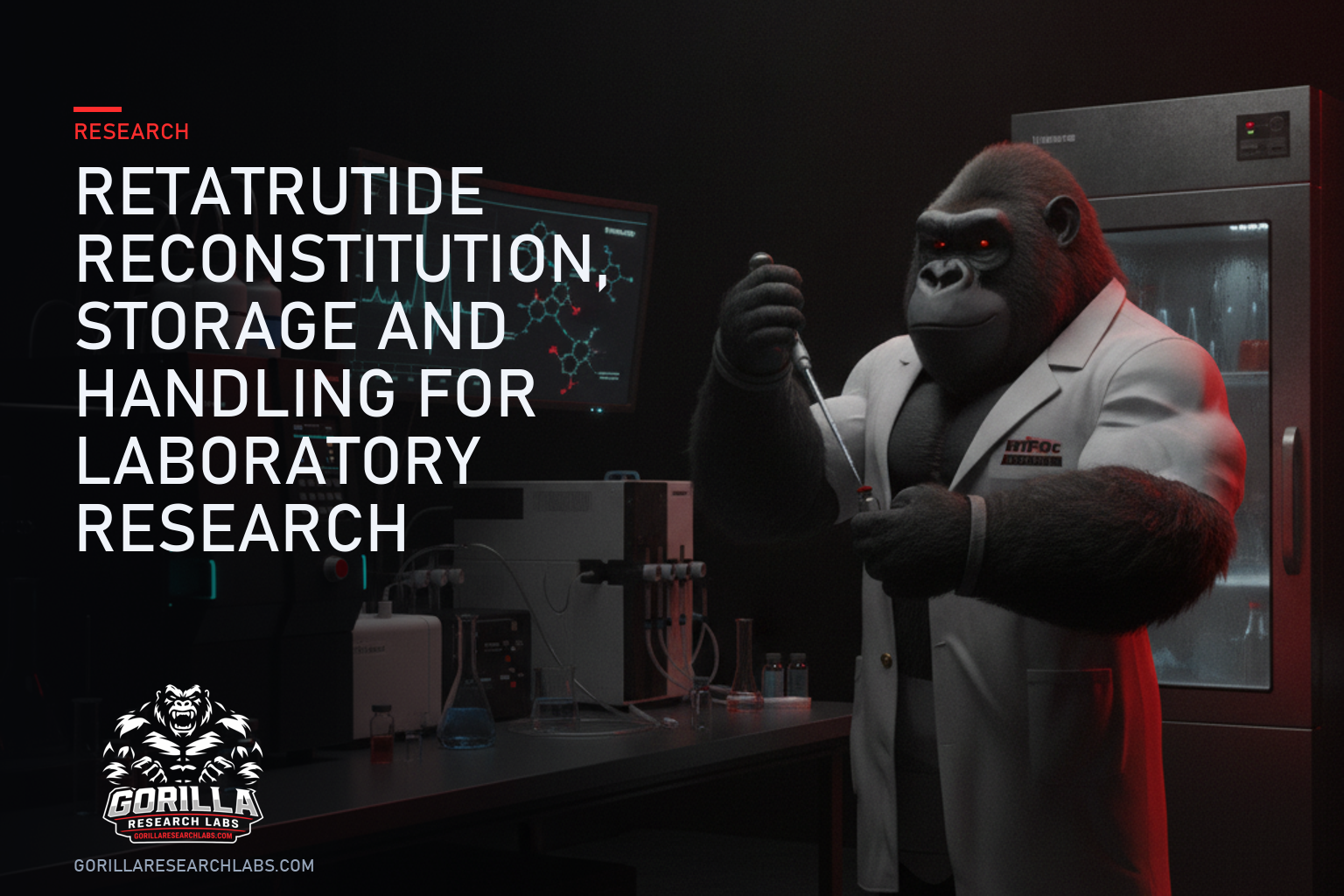 Retatrutide Reconstitution, Storage and Handling for Laboratory Research — research illustration