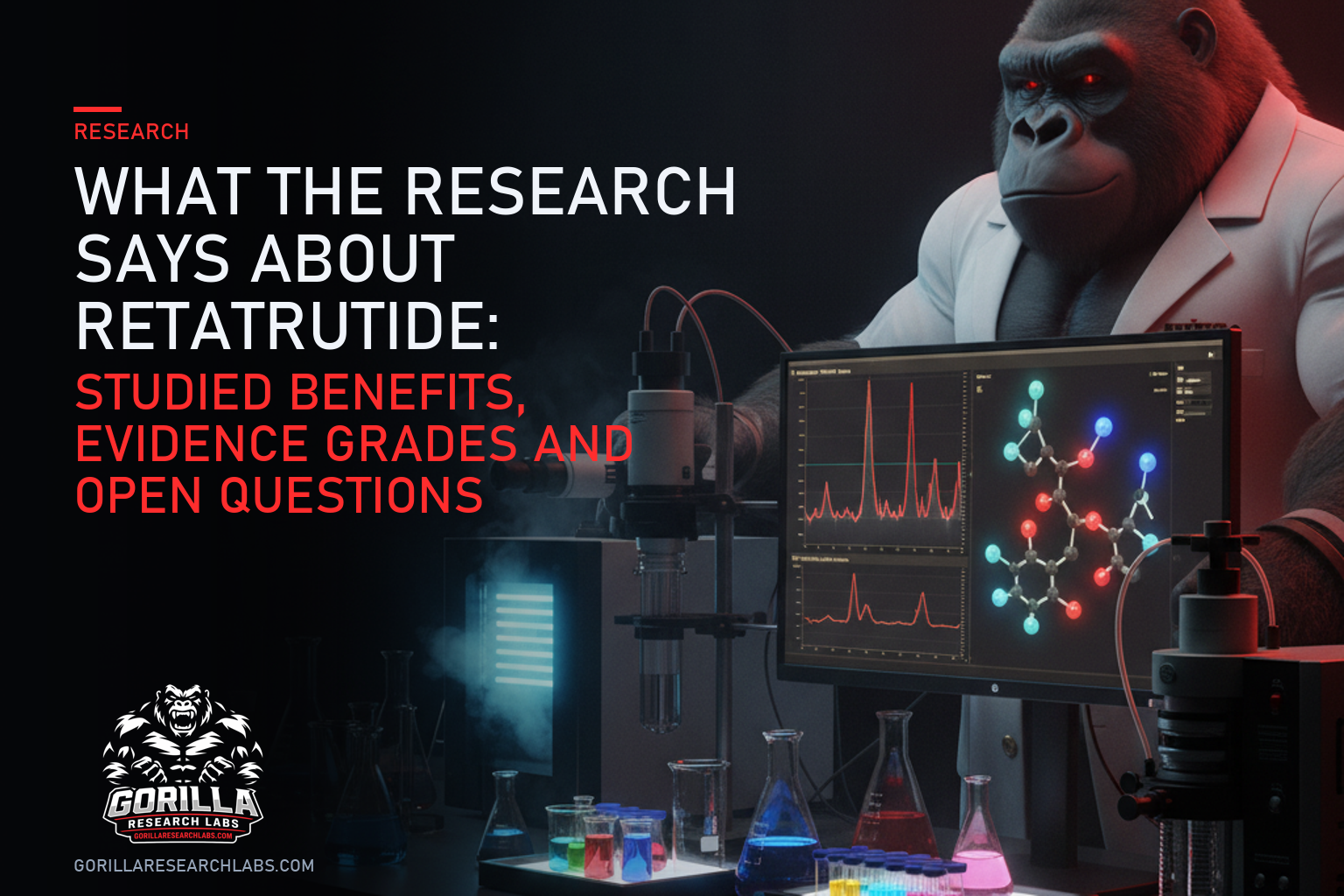 What the Research Says About Retatrutide: Studied Benefits, Evidence Grades and Open Questions — research illustration