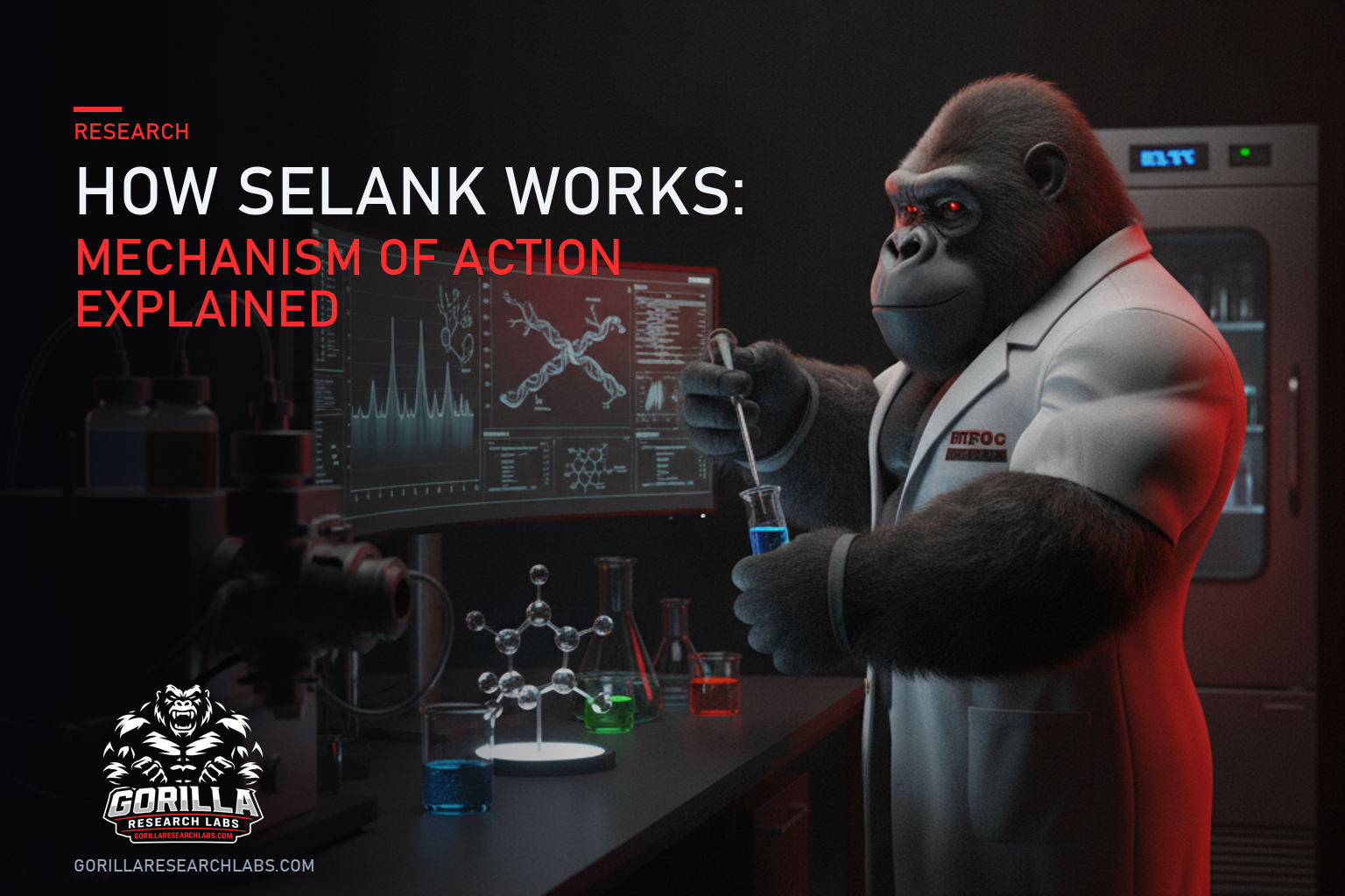 How Selank Works: Mechanism of Action Explained — research illustration