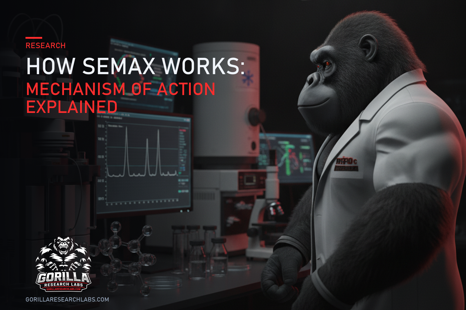 How Semax Works: Mechanism of Action Explained — research illustration